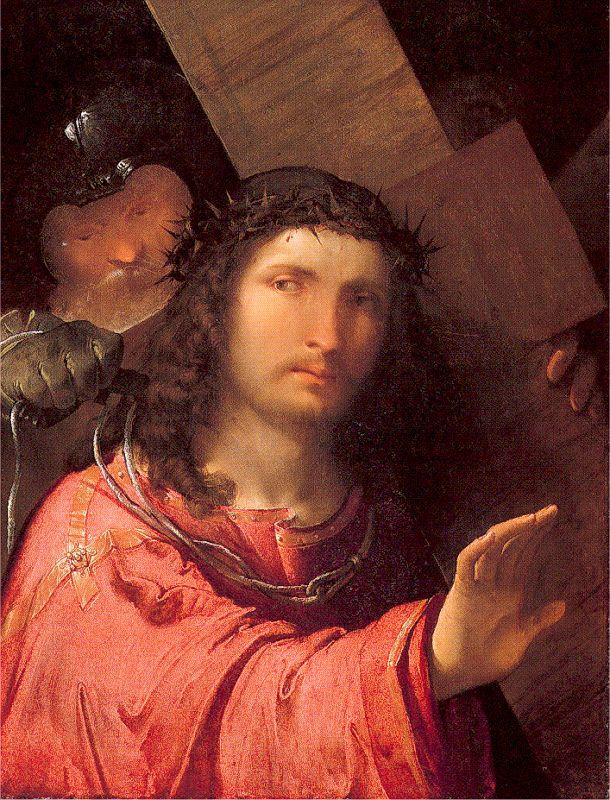 Melone, Altobello Christ Carrying the Cross oil painting picture